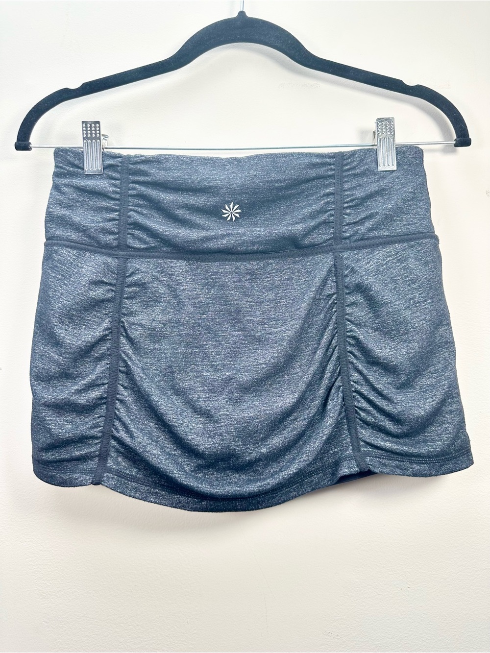 Athleta Hatha Yoga Skort, Dark Heather Gray, Small - Picture 5 of 16